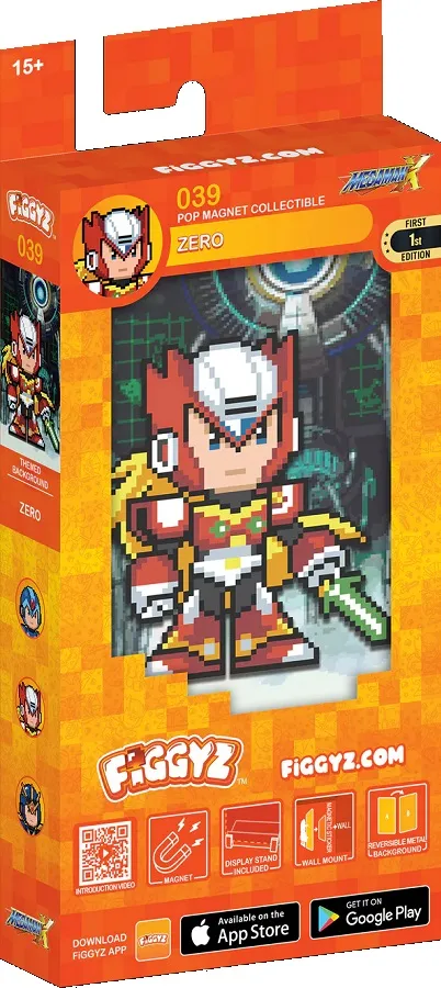 MEGA MAN FIGGYZ MAGNET COLLECTIBLE ZERO 11 CM